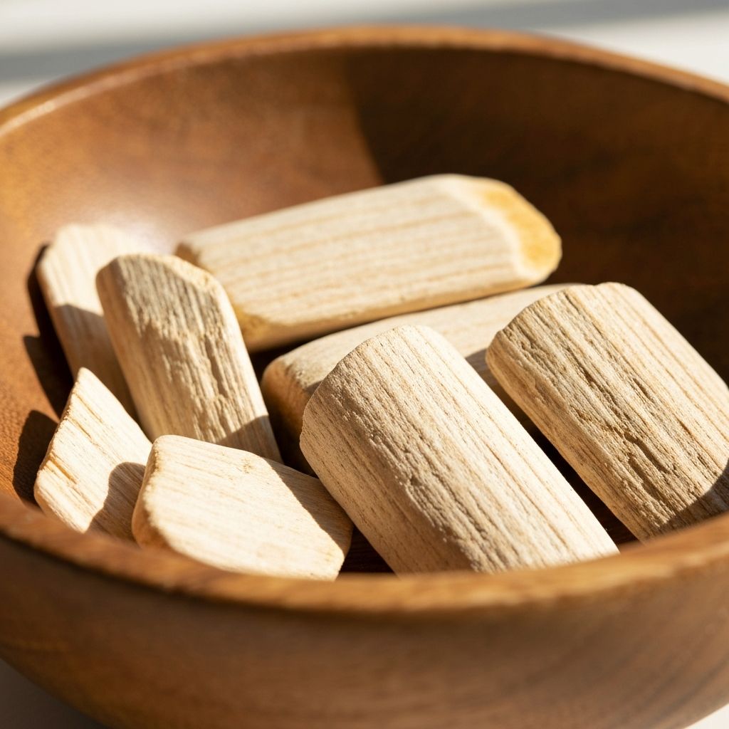 Premium White Sandalwood Chips